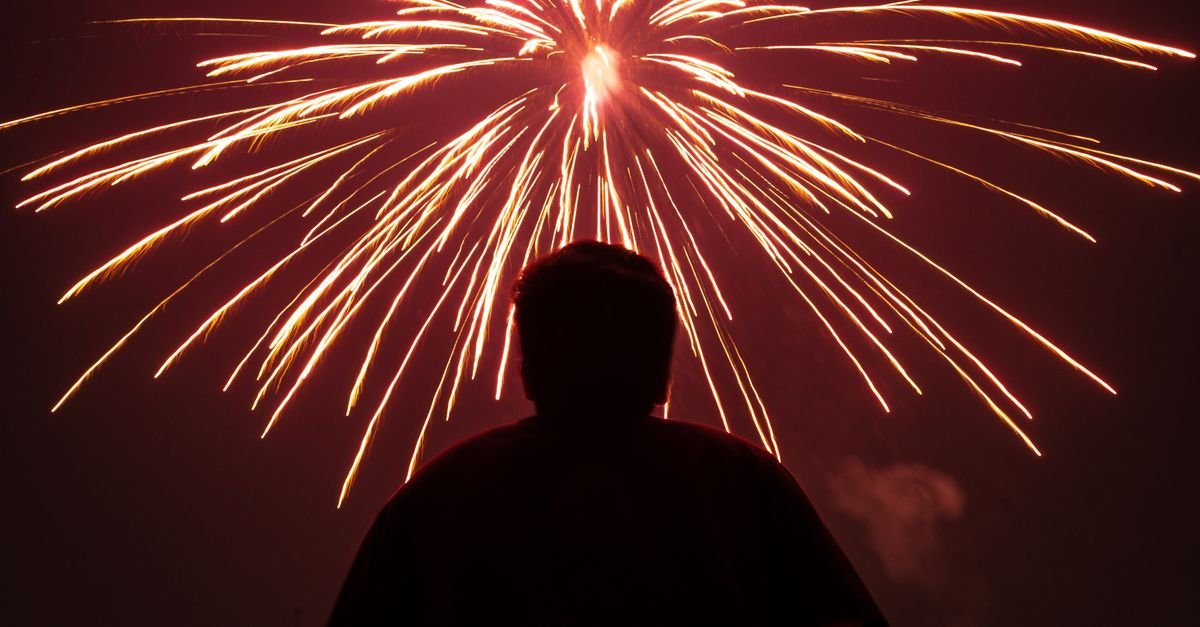 Diwali fireworks celebration lighting up the night sky